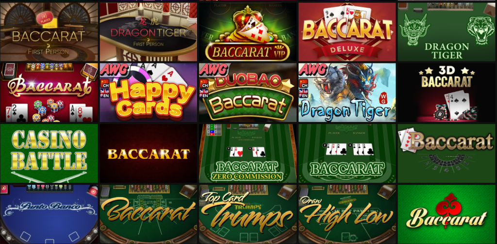 Ogbets baccarat games online